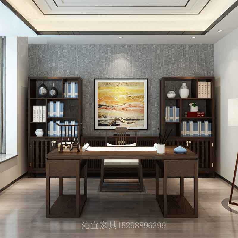 新中式书桌QY-2754